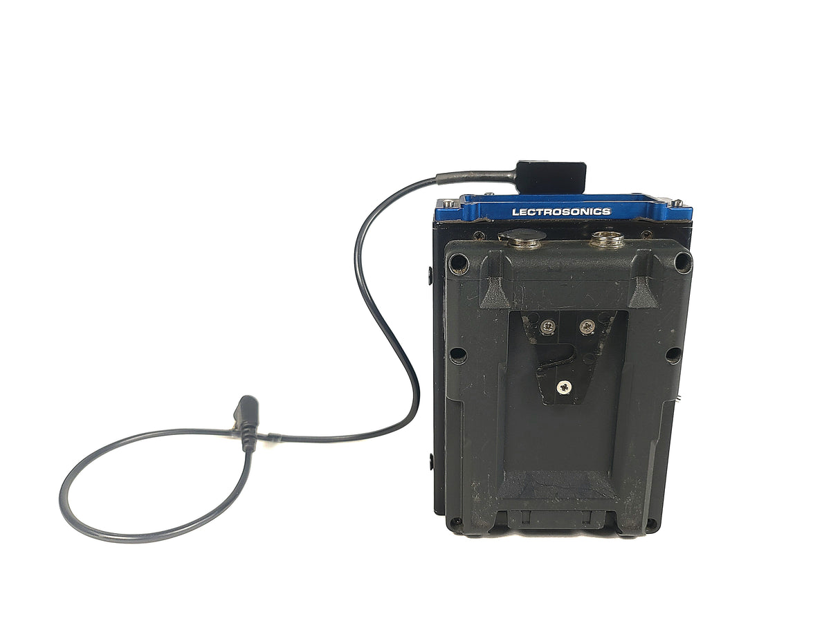 Hawk-Woods VL-RM8 V-Mount Power Holder for Slot-Mount Wireless Receiver w/ Lectrosonics SNY Plate, 25-Pin Sub-D Connector & Anton Bauer Power Tap