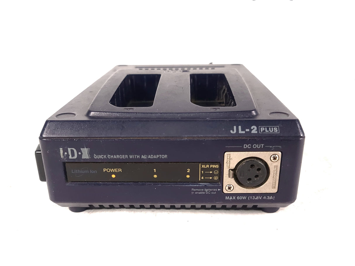 IDX JL-2PLUS Dual Channel Sequential Quick Charger w/ (2) NP-L7S Batteries