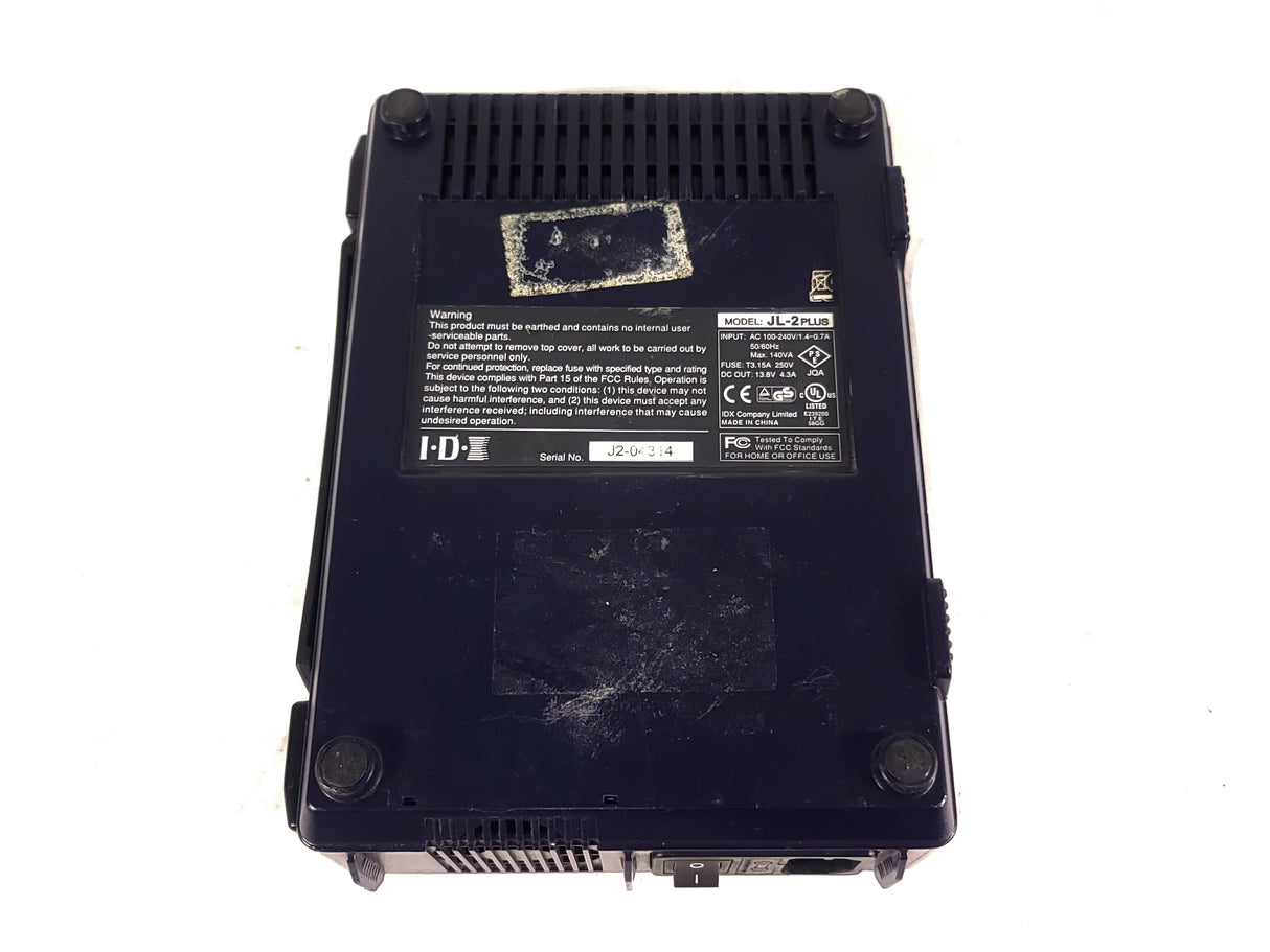 IDX JL-2PLUS Dual Channel Sequential Quick Charger w/ (2) NP-L7S Batteries