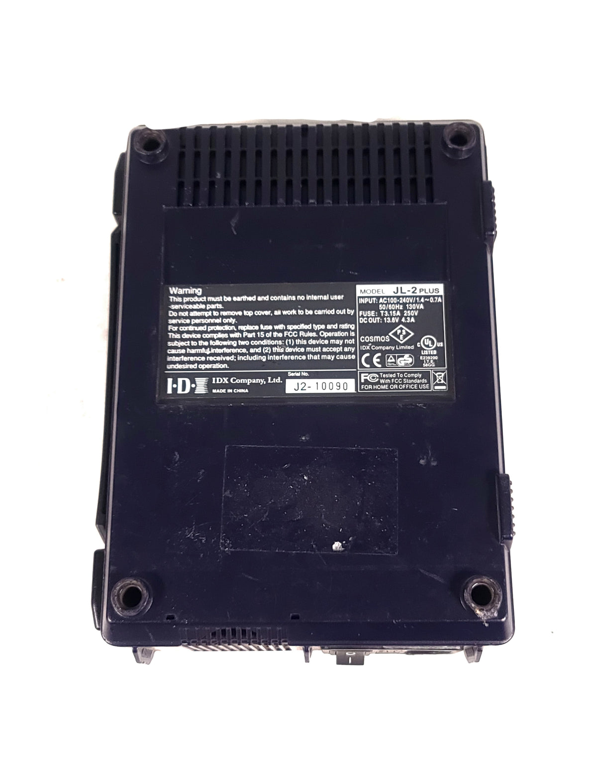 IDX JL-2PLUS Dual Channel Sequential Quick Charger w/ (2) NP-L7S Batteries