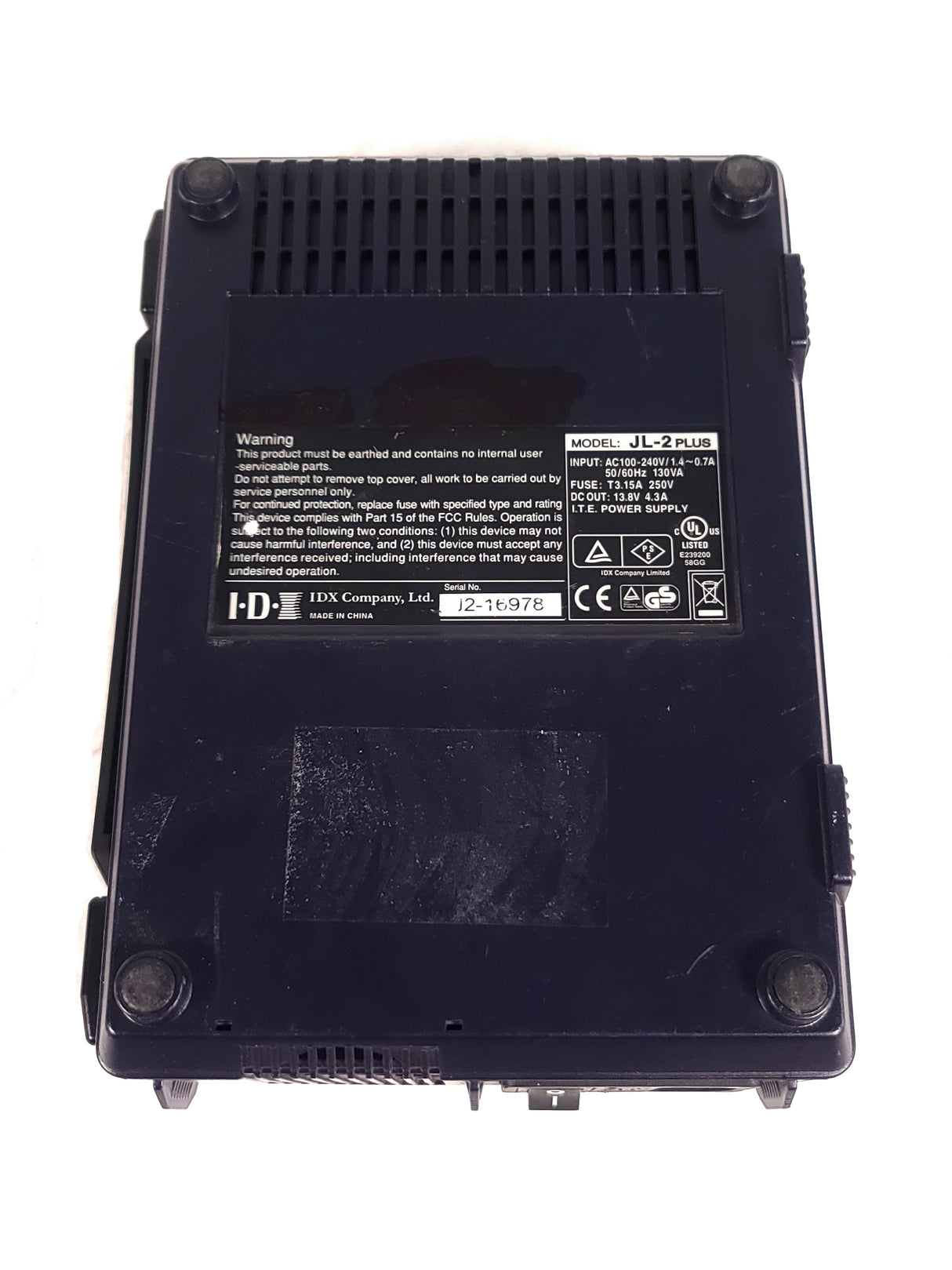 IDX JL-2PLUS Dual Channel Sequential Quick Charger w/ (2) NP-L7S Batteries