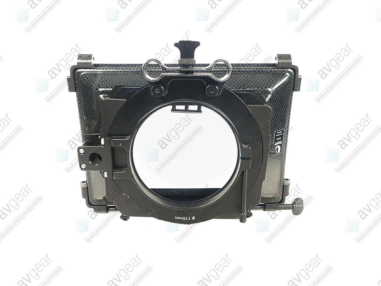 Chrosziel SD 412 Matte Box 110MM Outer Ring, Filter Trays & Rail Mount (Missing Flag)