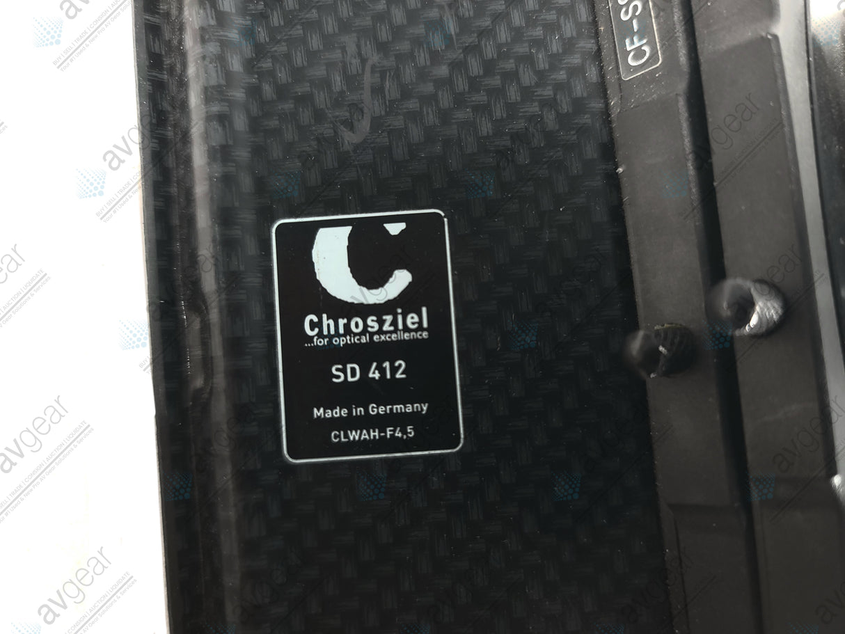 Chrosziel SD 412 Matte Box 110MM Outer Ring, Filter Trays & Rail Mount (Missing Flag)
