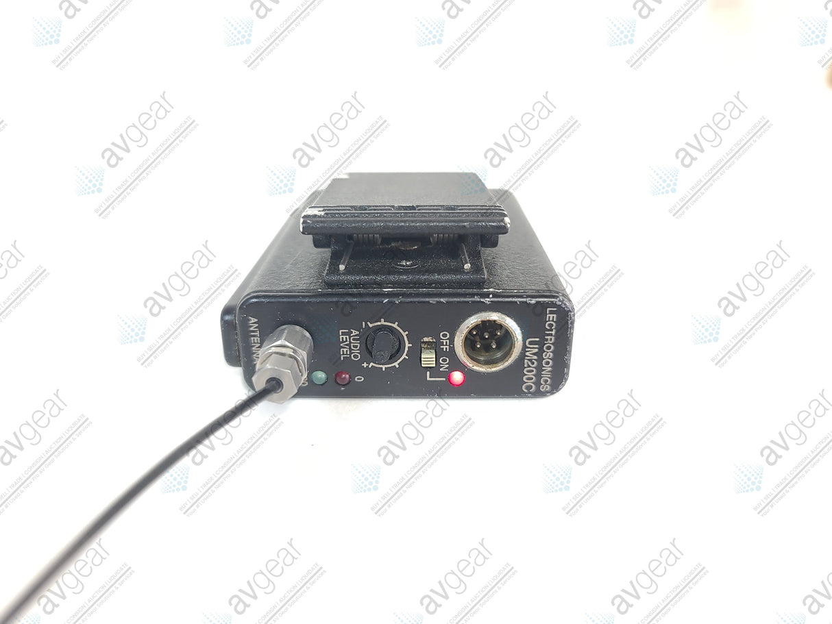 Letrosonics UM200C UHF Belt Pack Transmitter Block 22 (563-588MHz)