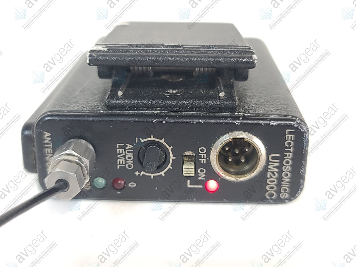 Letrosonics UM200C UHF Belt Pack Transmitter Block 22 (563-588MHz)