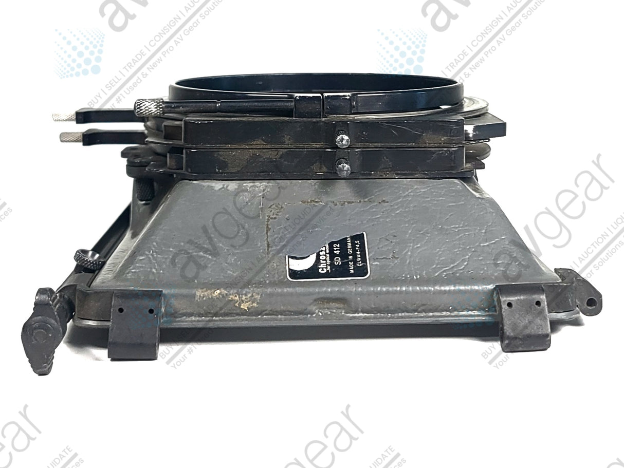 Chrosziel SD 412 Matte Box 130MM Outer Ring & Filter Trays (Missing Flag)