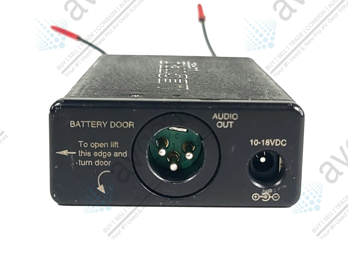 Lectrosonics UCR201 UHF Receiver Block 22 (563-588MHz) (NEEDS REPAIR)