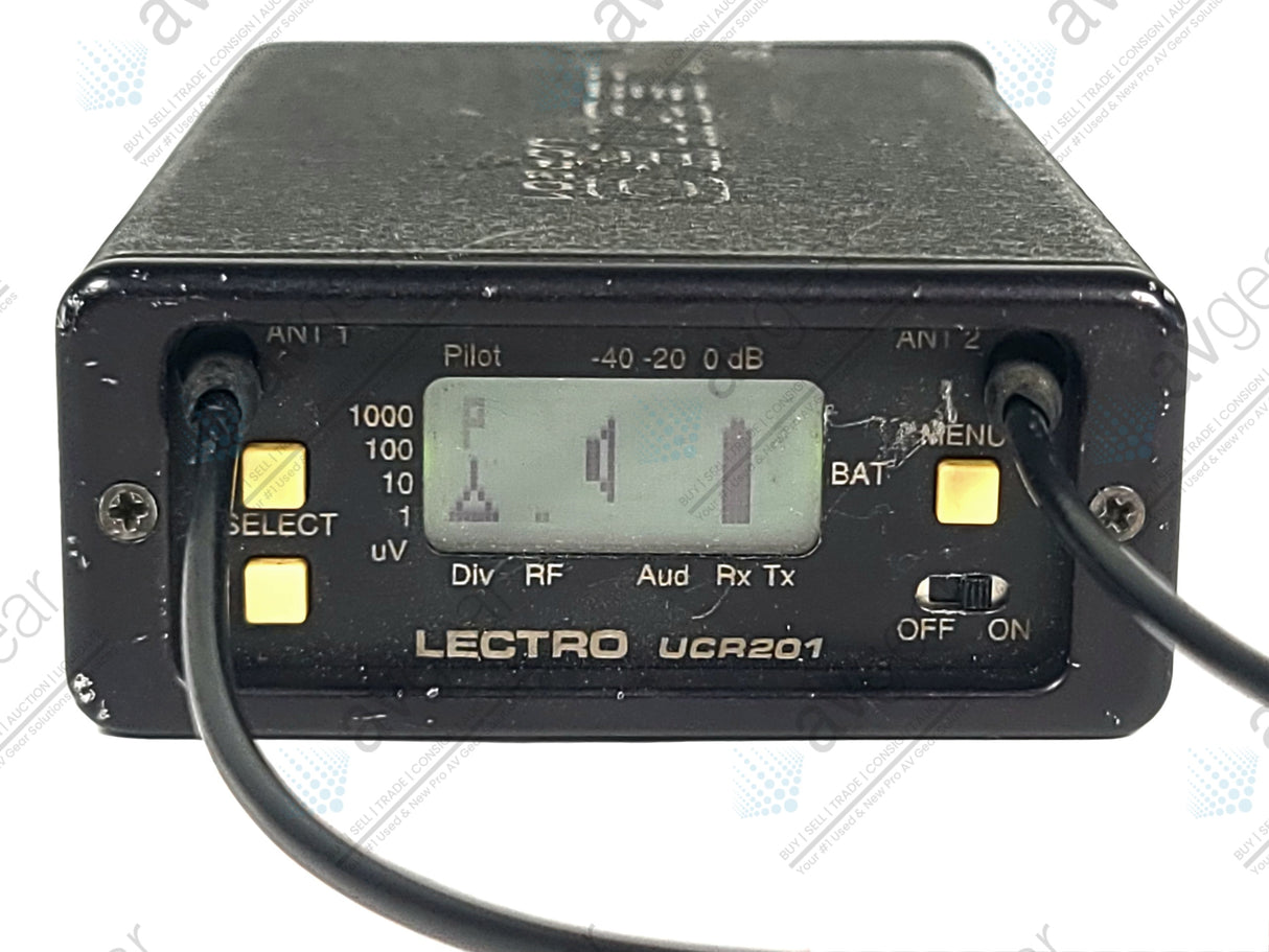 Lectrosonics UCR201 UHF Receiver Block 22 (563-588MHz)
