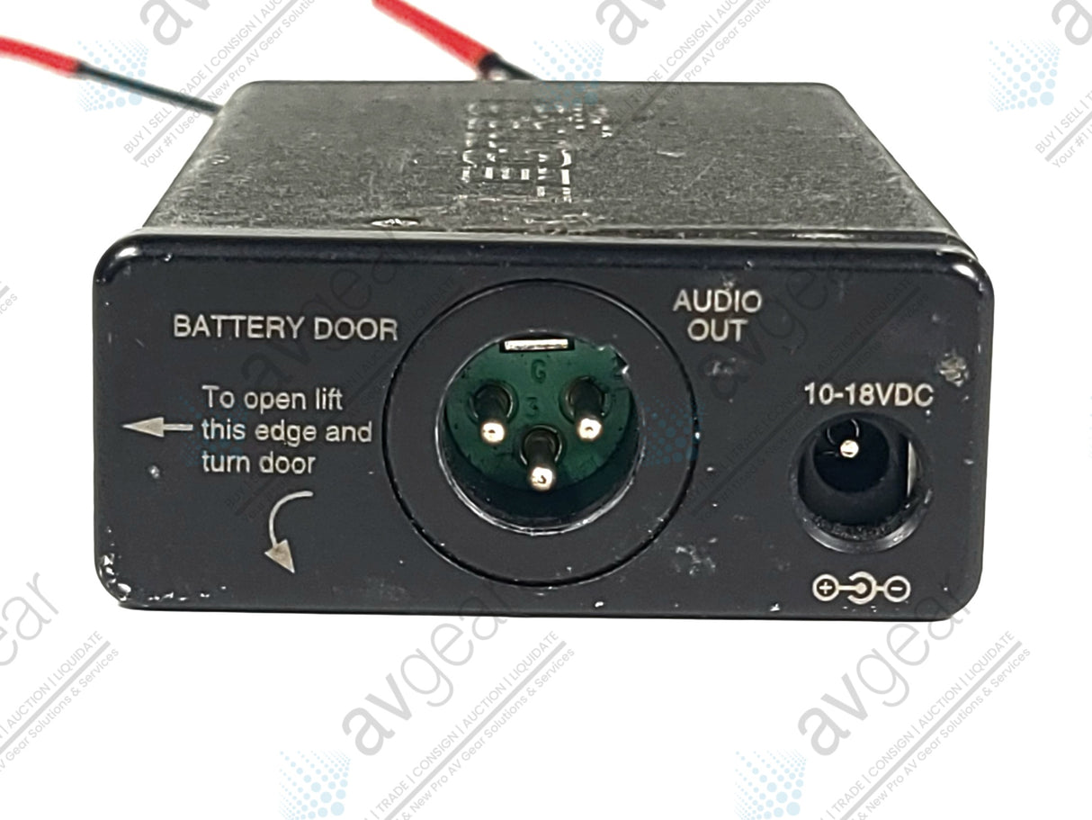 Lectrosonics UCR201 UHF Receiver Block 22 (563-588MHz)
