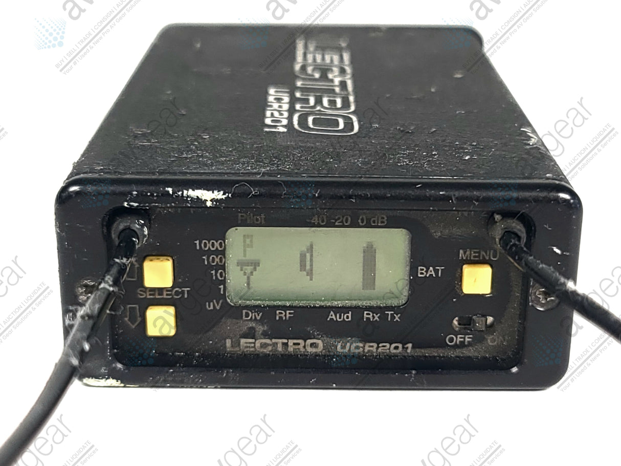 Lectrosonics UCR201 UHF Receiver Block 22 (563-588MHz)