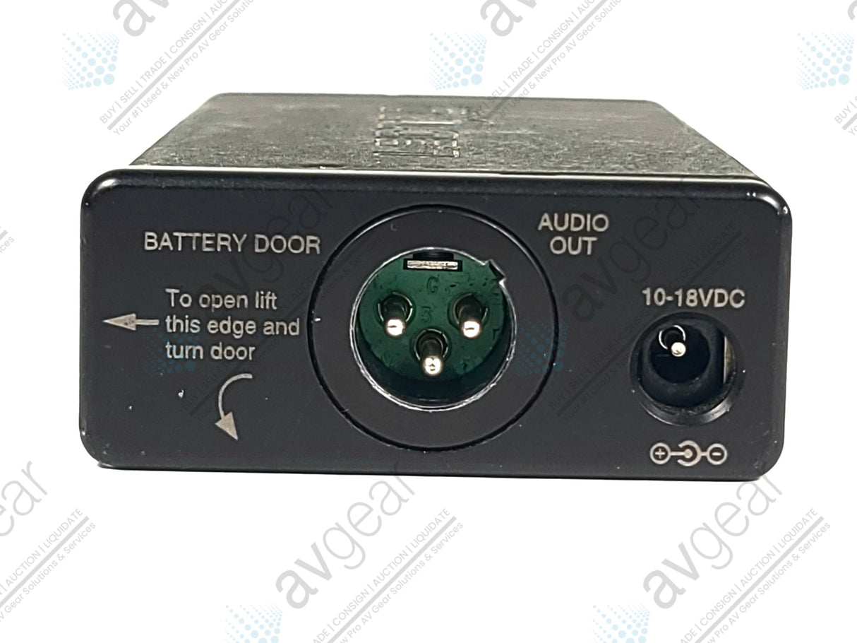 Lectrosonics UCR201 UHF Receiver Block 22 (563-588MHz)