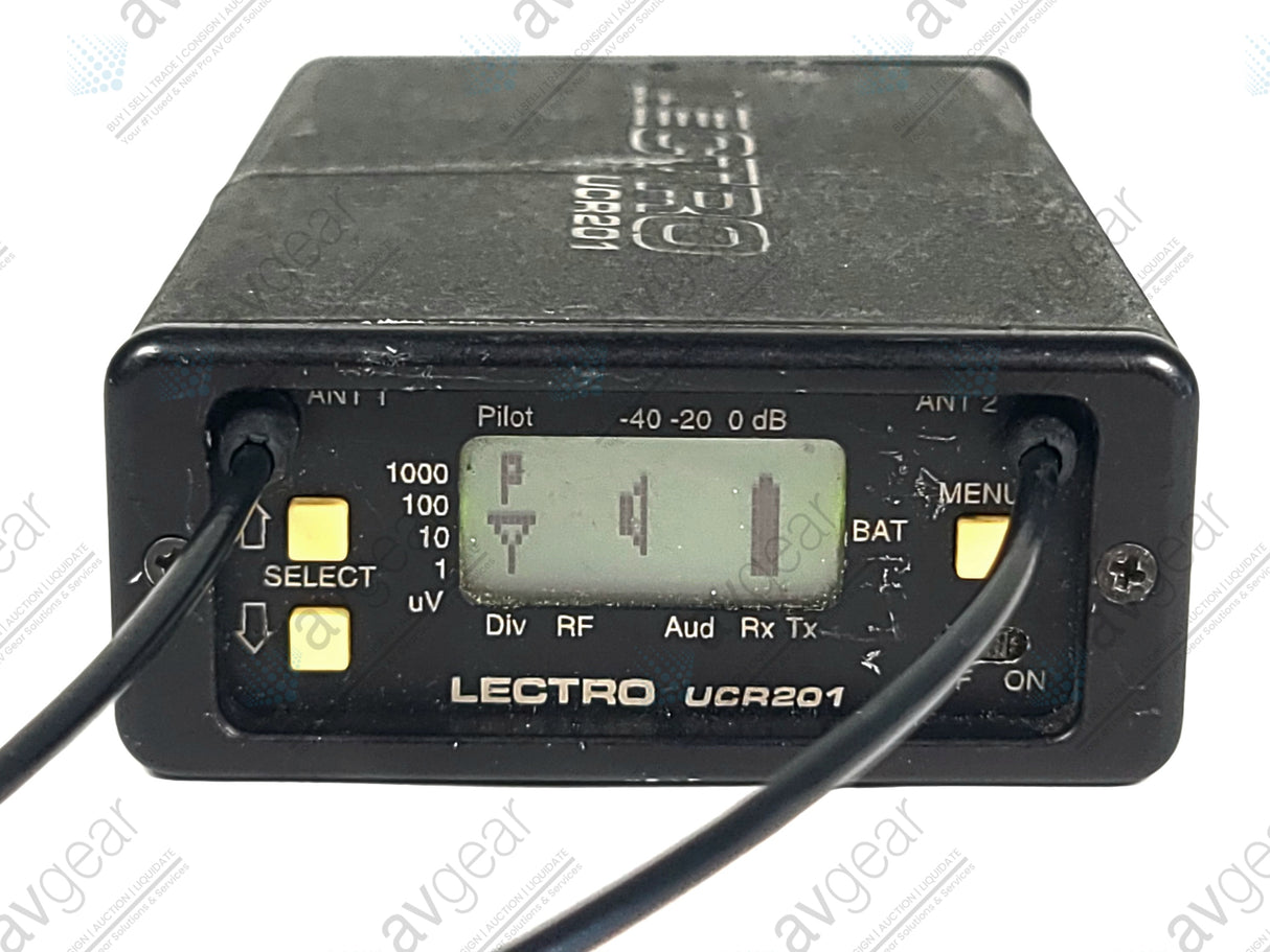 Lectrosonics UCR201 UHF Receiver Block 22 (563-588MHz)