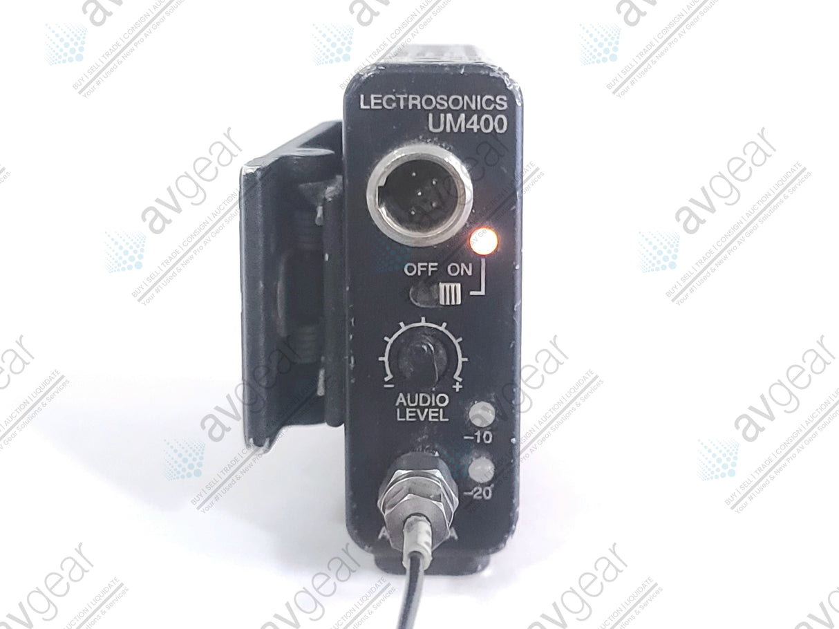 Lectrosonics UM400 Block 22 Belt Pack Transmitter (563-588MHz)