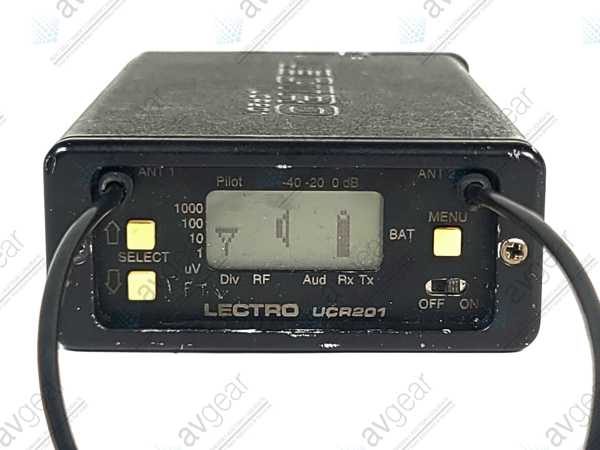 Lectrosonics UCR201 UHF Receiver Block 22 (563-588MHz)