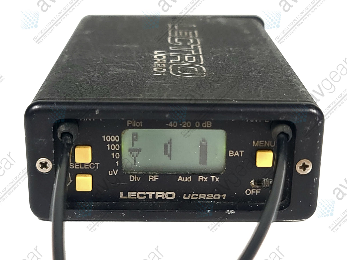 Lectrosonics UCR201 UHF Receiver Block 22 (563-588MHz)
