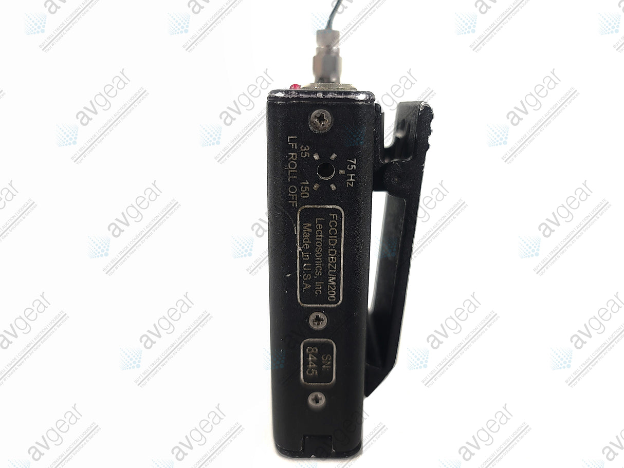 Letrosonics UM200C UHF Belt Pack Transmitter Block 22 (563-588MHz)