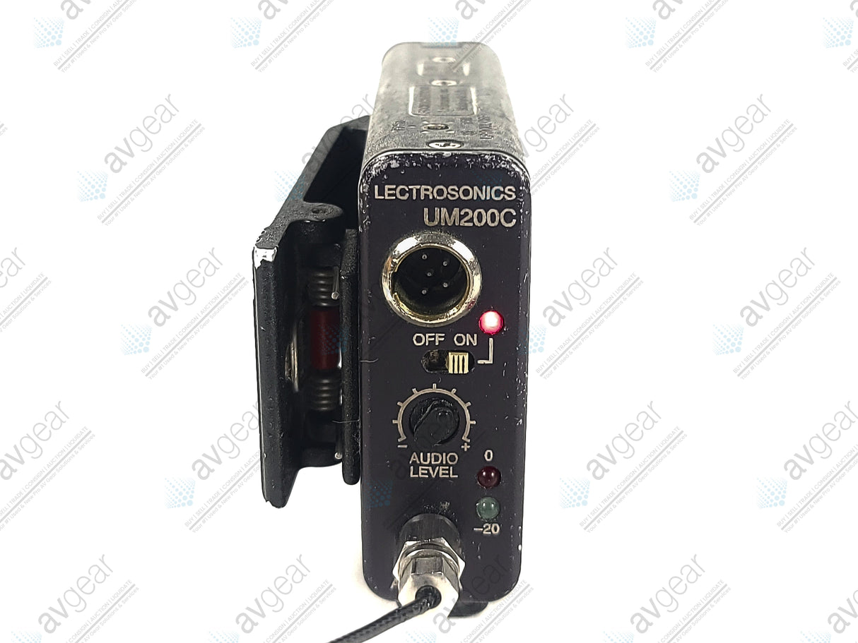 Letrosonics UM200C UHF Belt Pack Transmitter Block 22 (563-588MHz)