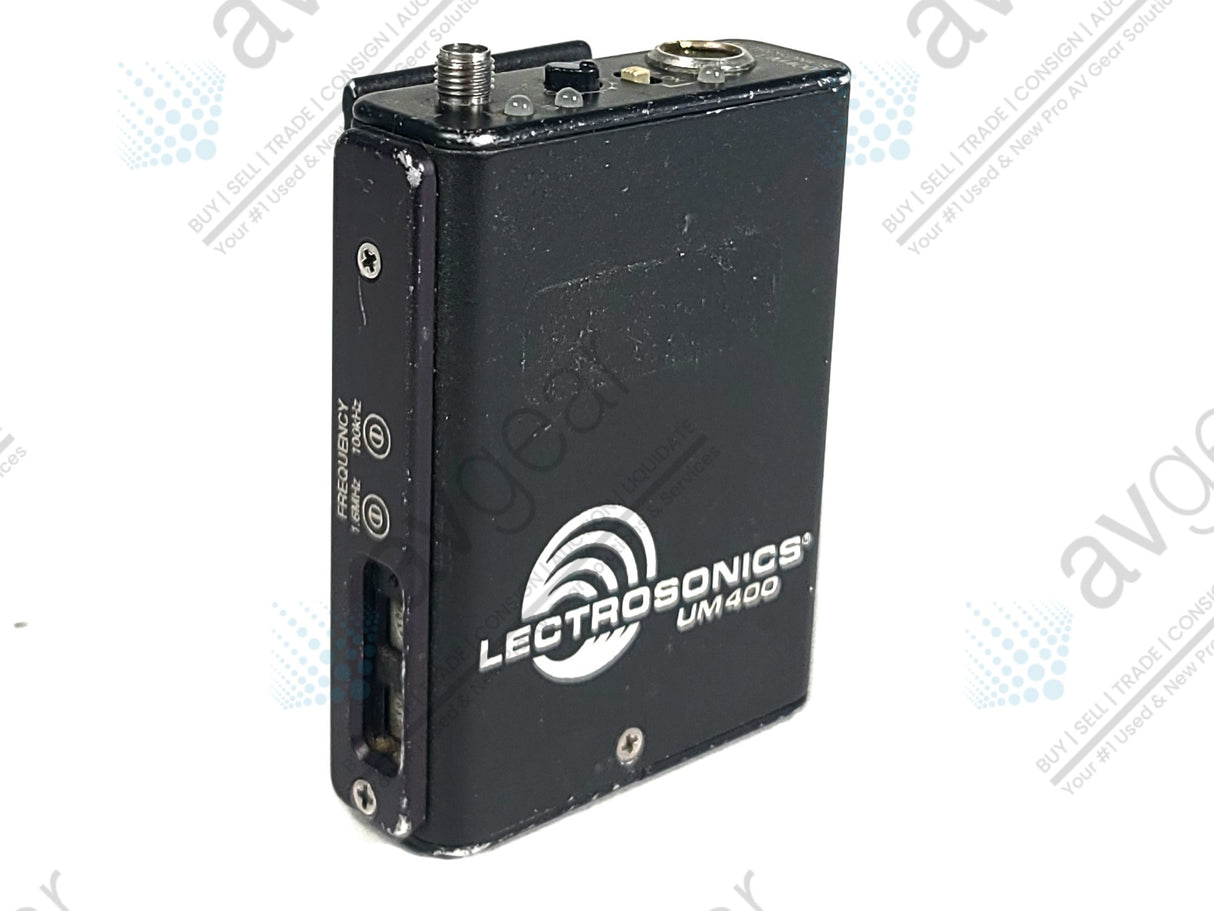 Lectrosonics UM400 Block 22 Belt Pack Transmitter (563-588MHz)