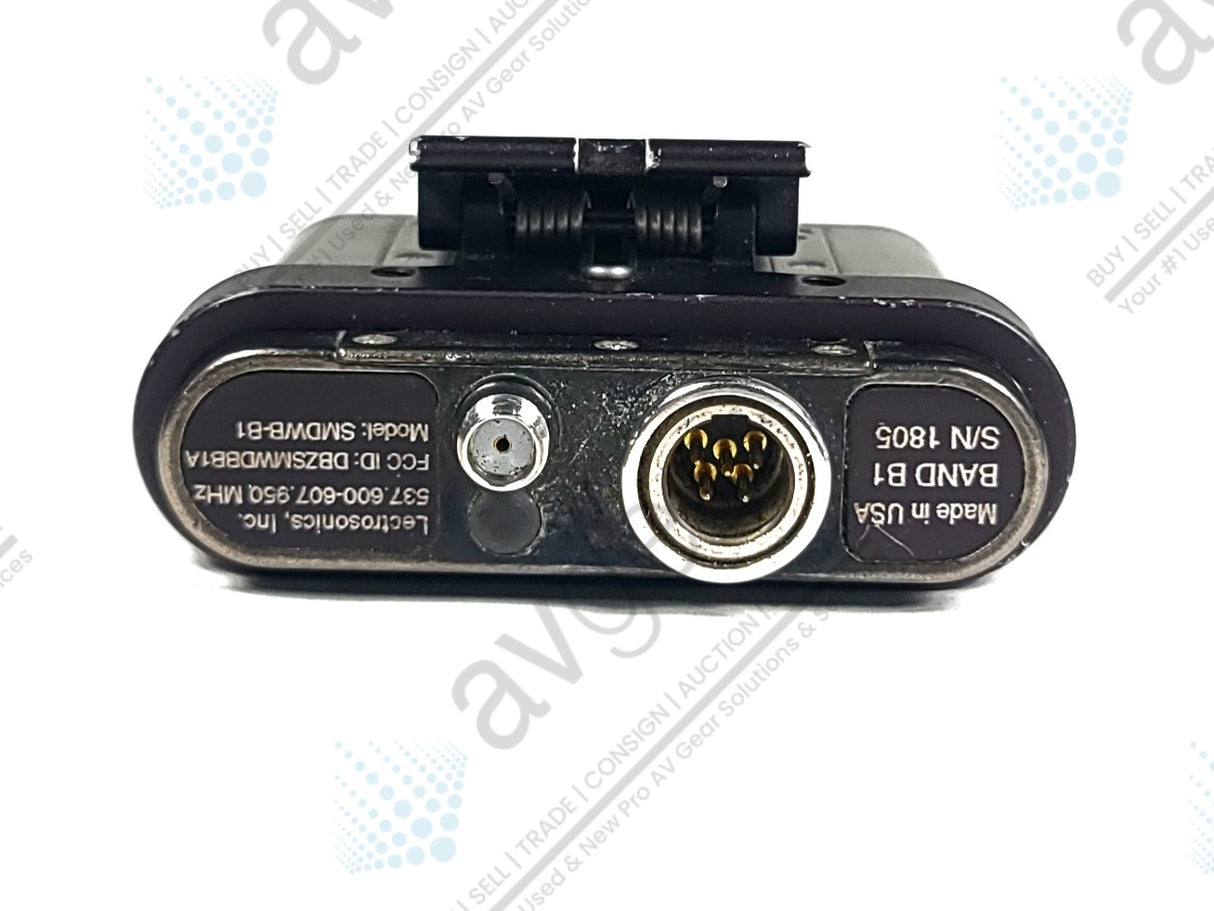 Lectrosonics SMDWB Wideband Beltpack Transmitter (B1: 537 to 607 MHz)