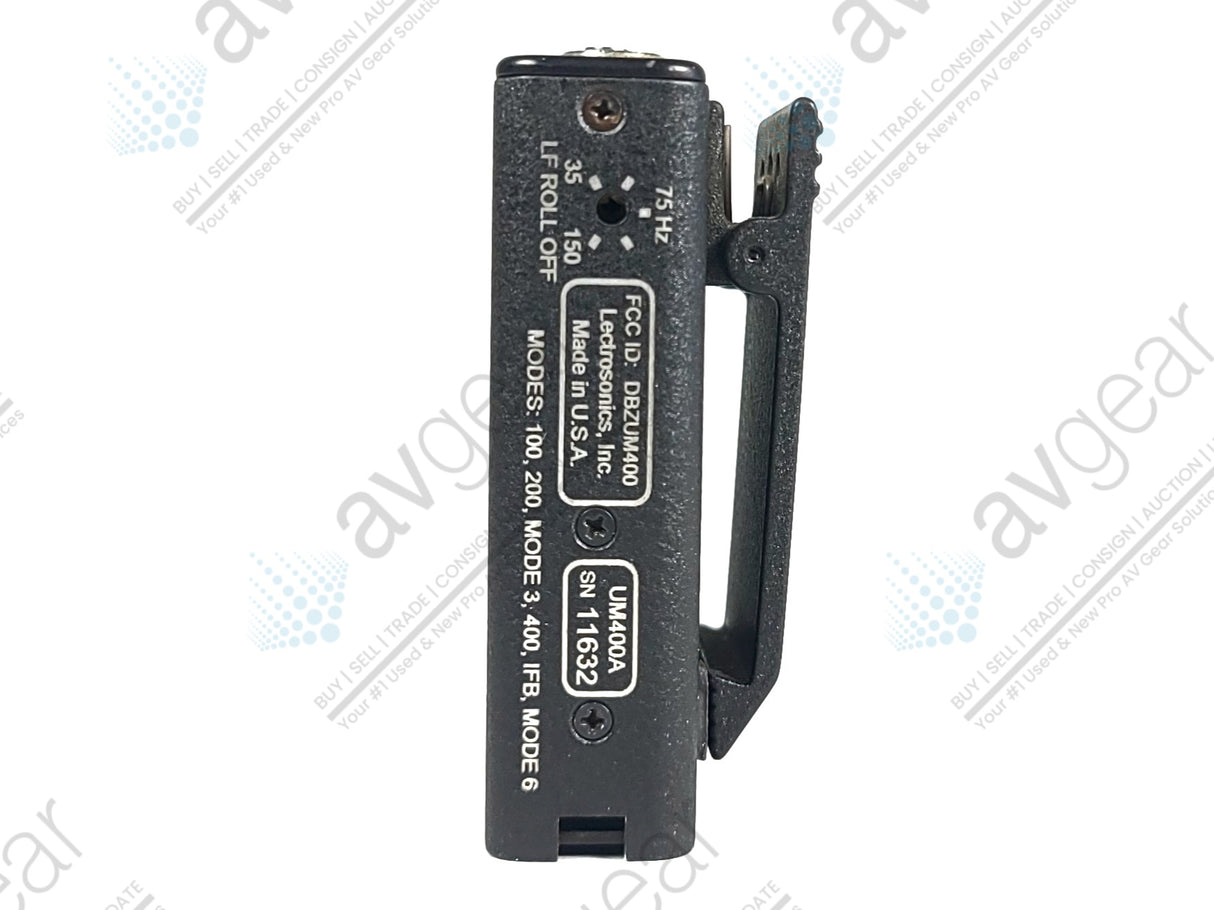 Lectrosonics UM400A Block 22 Belt Pack Transmitter (563-588MHz)