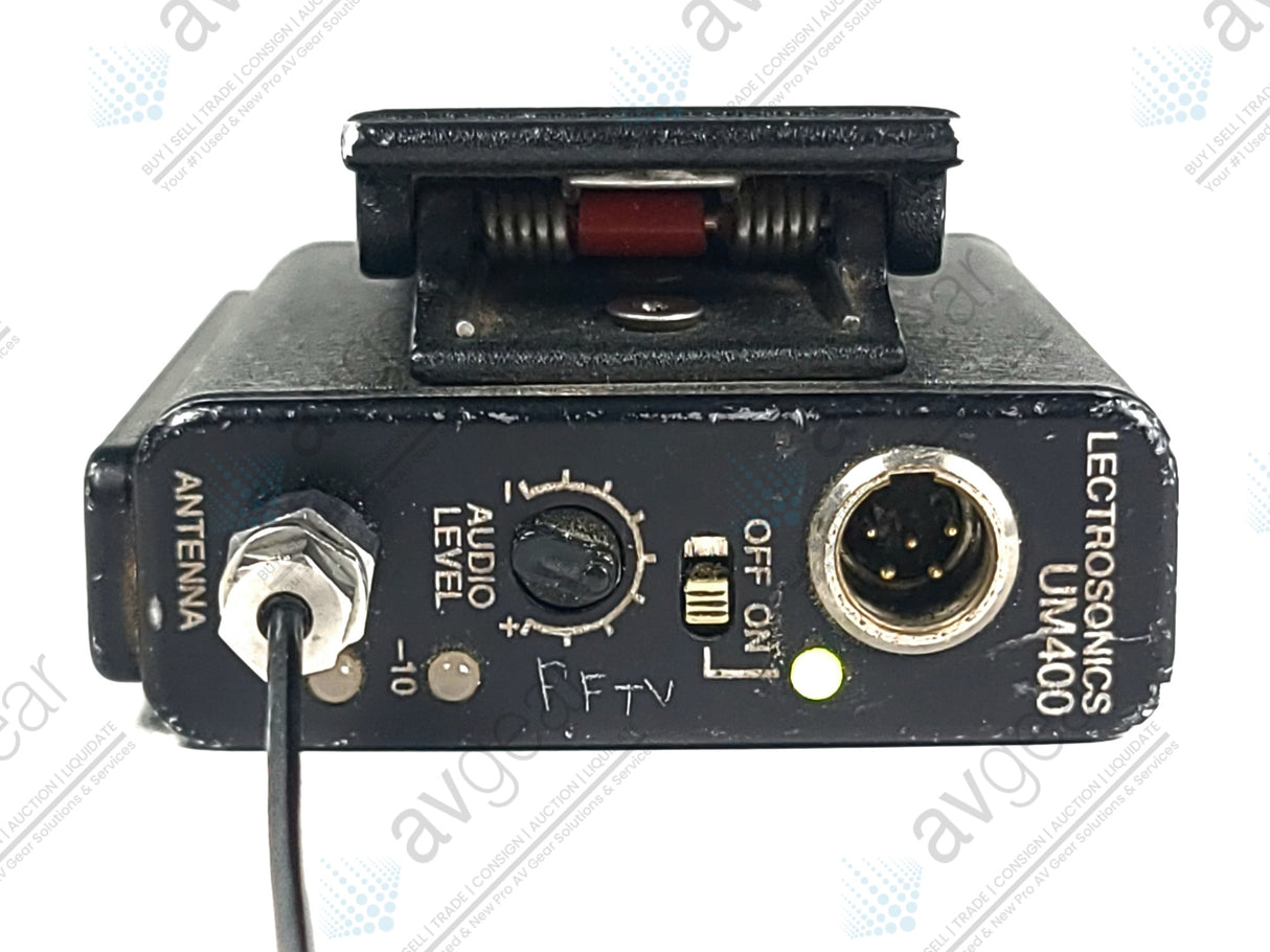 Lectrosonics UM400 Block 22 Belt Pack Transmitter (563-588MHz)