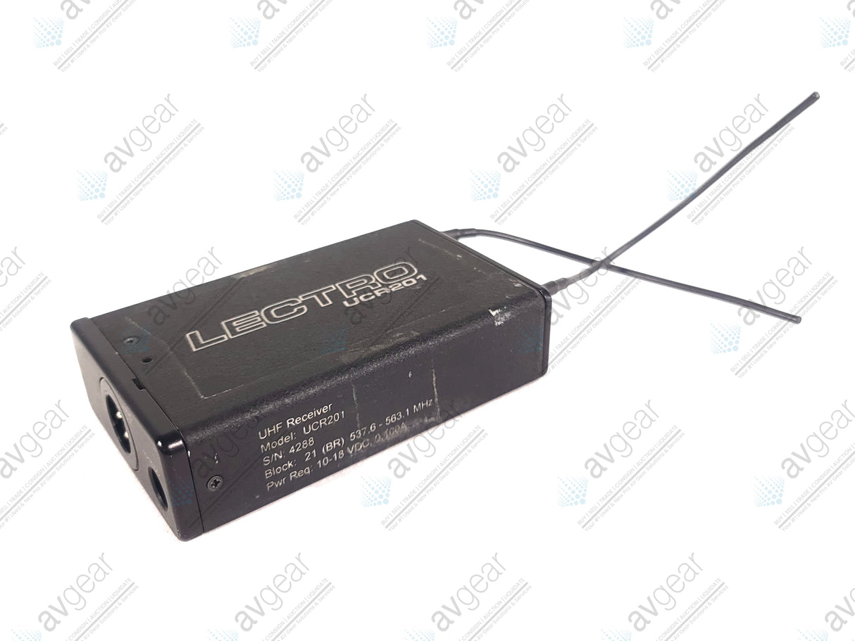 Lectrosonics UCR201 Diversity UHF Receiver Block 21 (537-563MHz)