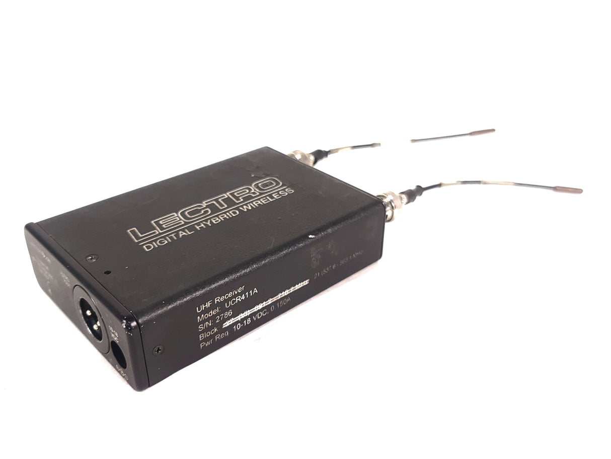 Lectrosonic UCR411A Digital Hybrid Wireless Receiver Block 21 (537-563MHz)