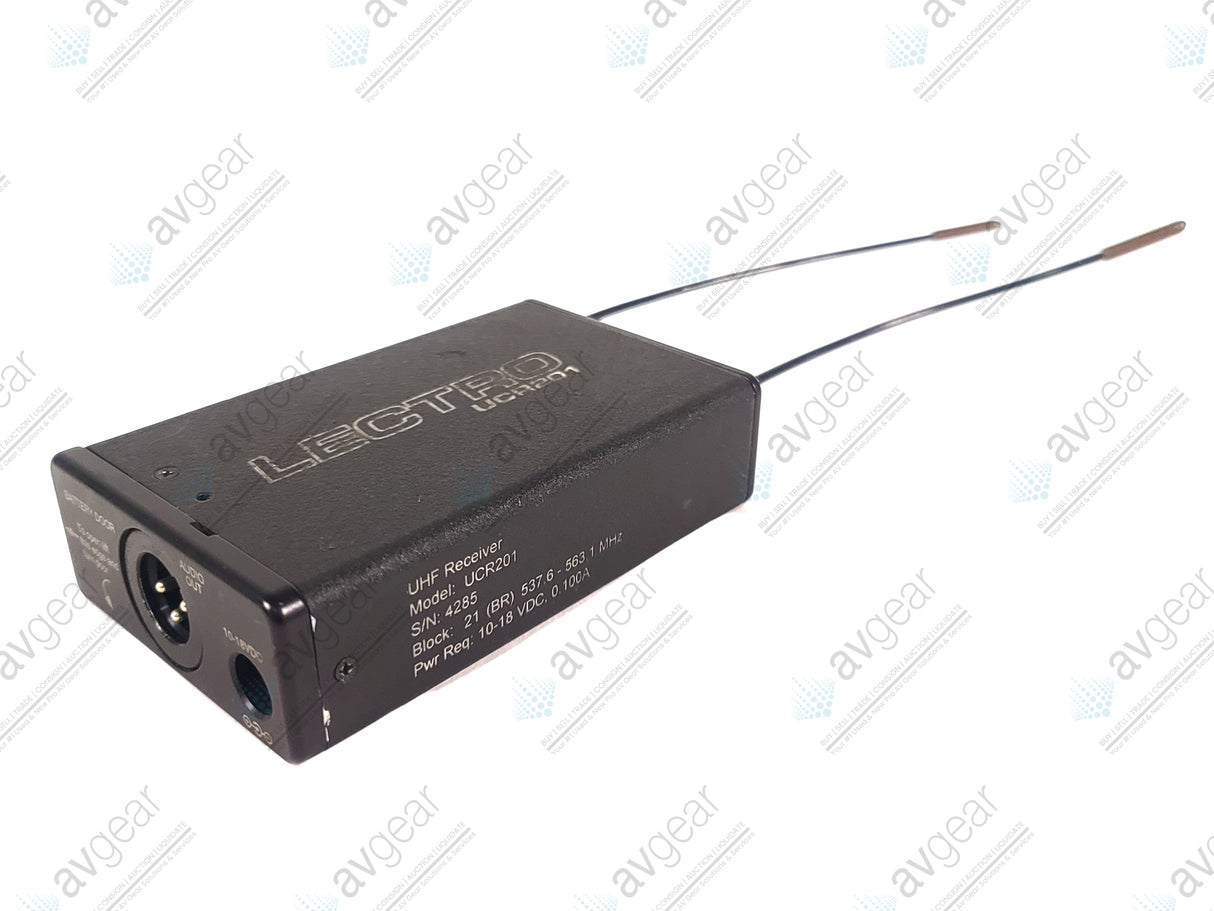 Lectrosonics UCR201 Diversity UHF Receiver Block 21 (537-563MHz)