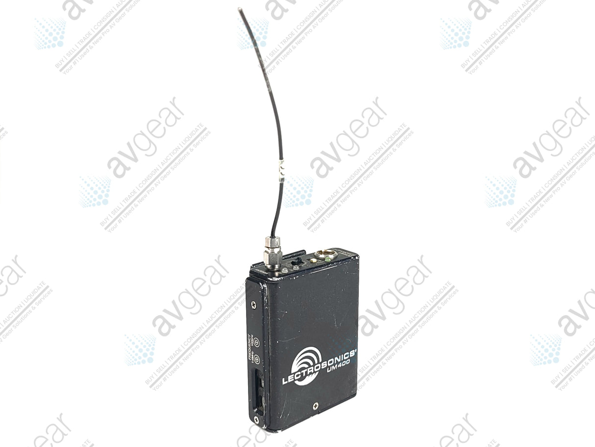 Lectrosonics UM400 Belt Pack Transmitter Block 21 (537-563MHz)