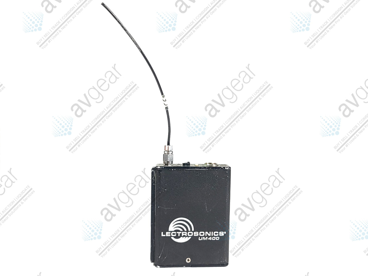 Lectrosonics UM400 Belt Pack Transmitter Block 21 (537-563MHz)