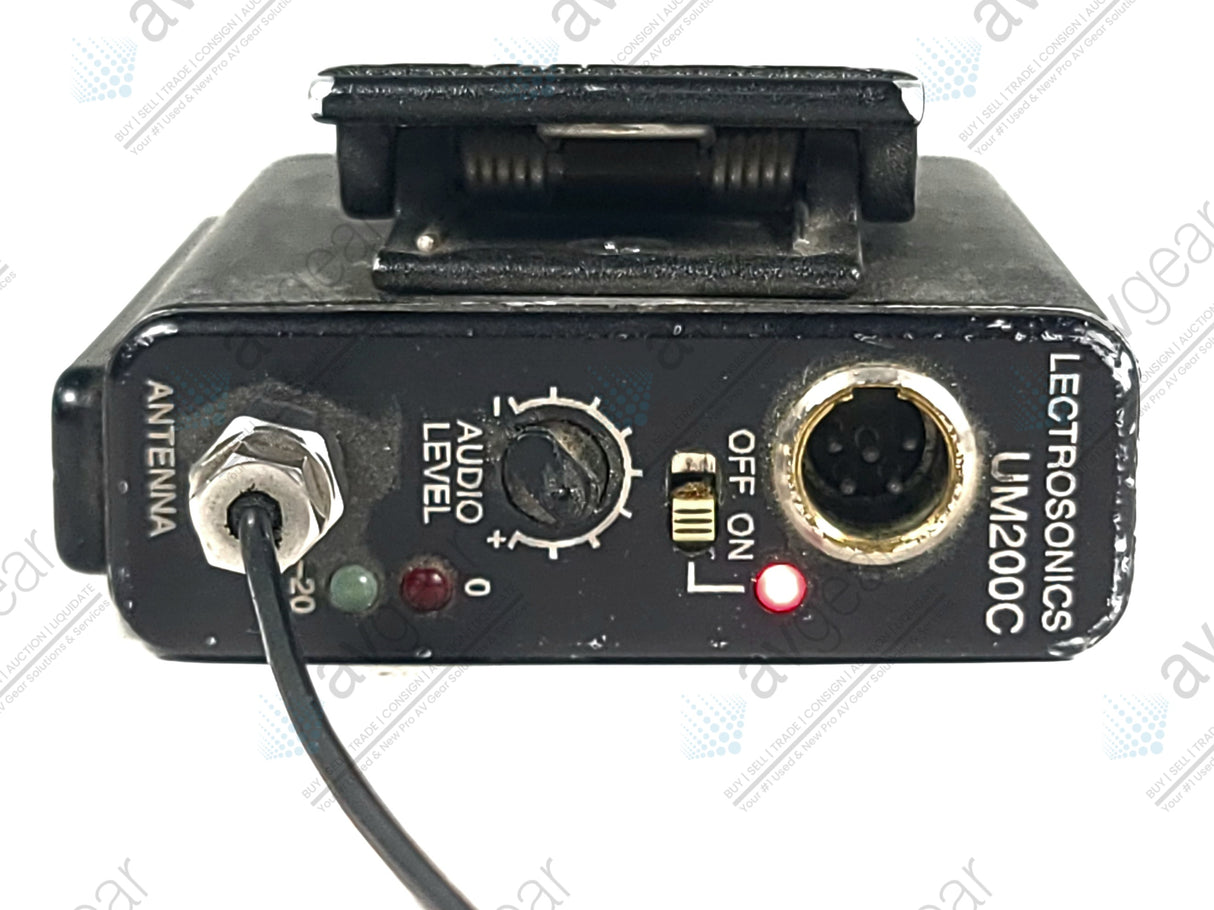 Lectrosonics UHF UM200C Belt Pack Transmitter Block 21 (537-563MHz)