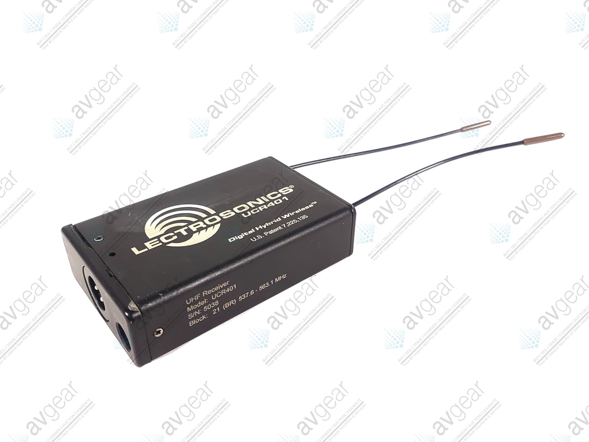 Lectrosonics UCR401 Digital Hybrid Wireless Receiver Block 21 (537-563MHz)
