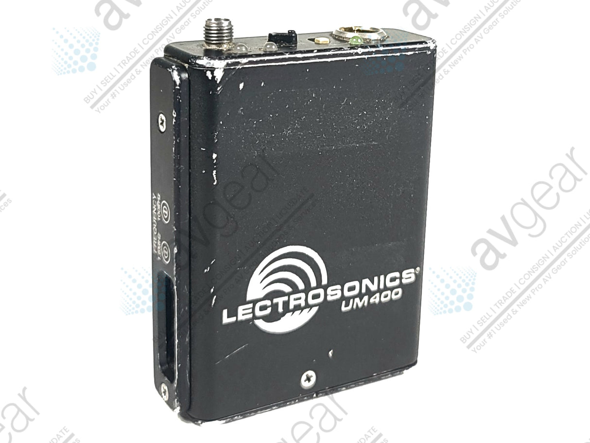 Lectrosonics UM400 Belt Pack Transmitter Block 21 (537-563MHz)