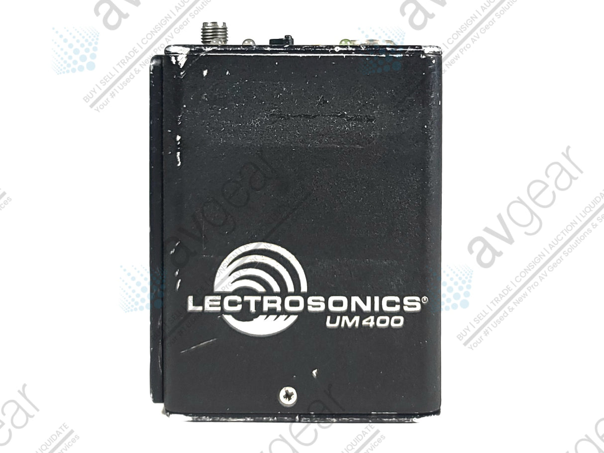 Lectrosonics UM400 Belt Pack Transmitter Block 21 (537-563MHz)