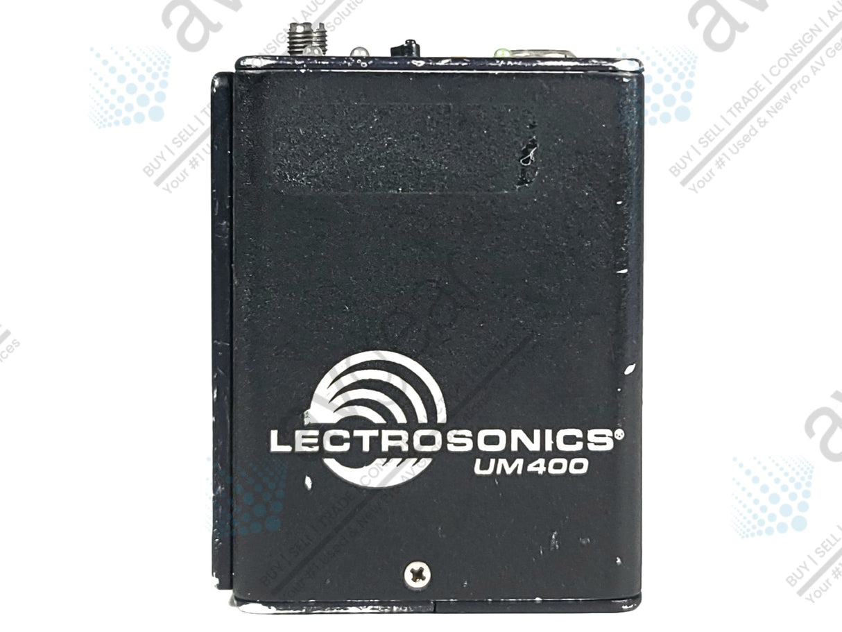 Lectrosonics UM400 Belt Pack Transmitter Block 21 (537-563MHz)