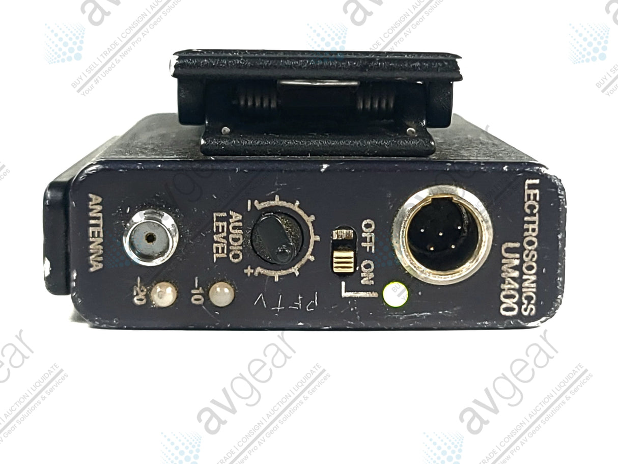 Lectrosonics UM400 Belt Pack Transmitter Block 21 (537-563MHz)