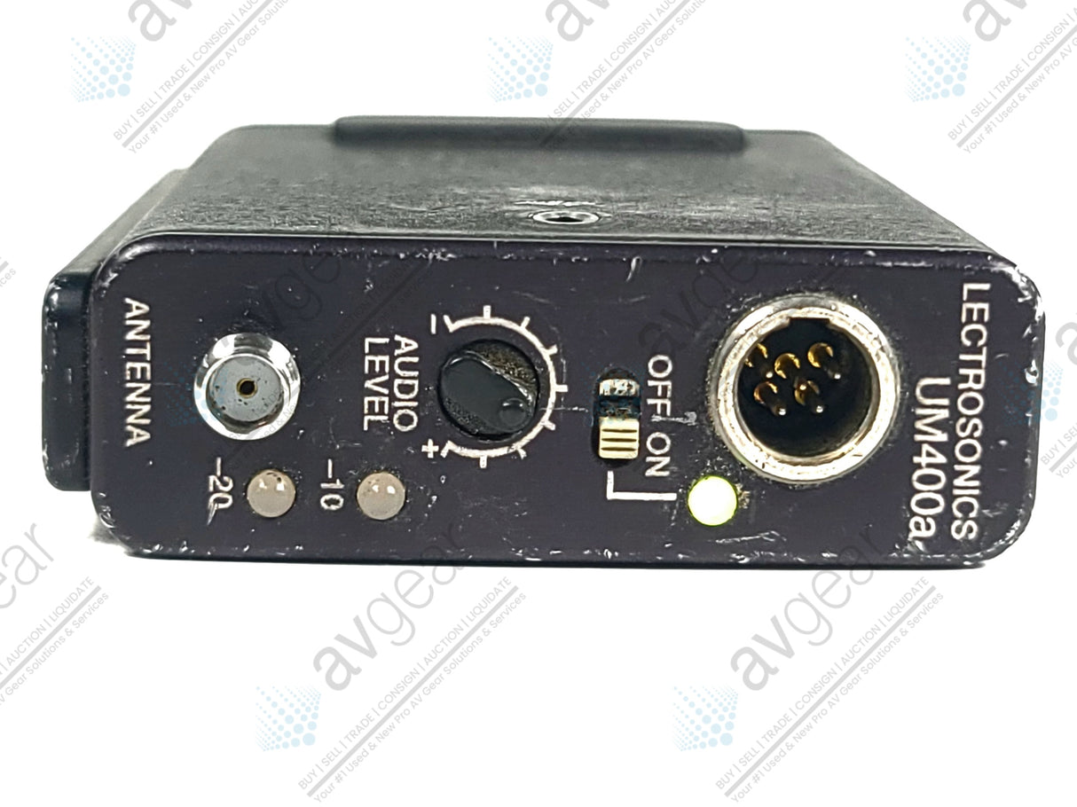 Lectrosonics UM400A Block 21 Belt Pack Transmitter (537-563MHz)