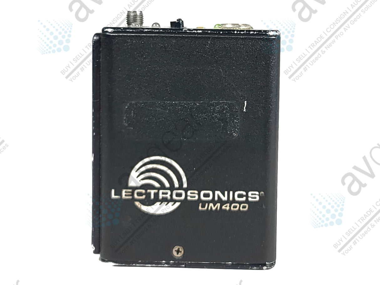 Lectrosonics UM400 Belt Pack Transmitter Block 21 (537-563MHz)