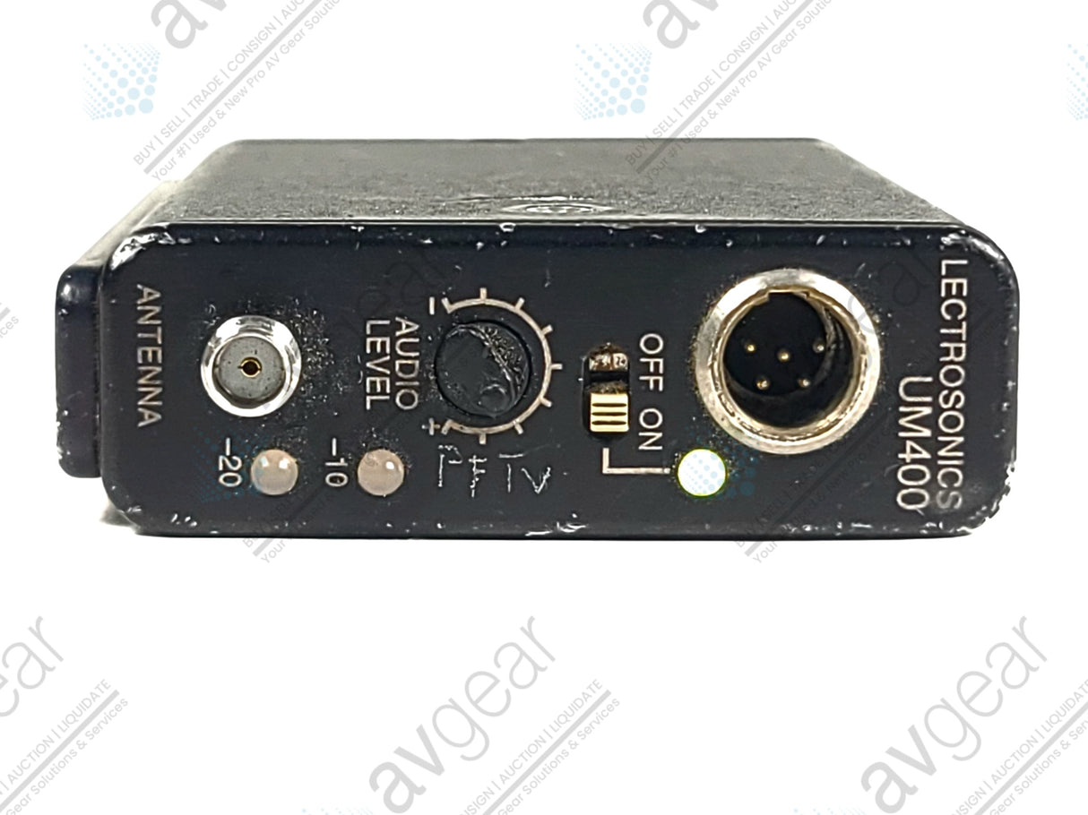 Lectrosonics UM400 Belt Pack Transmitter Block 21 (537-563MHz)