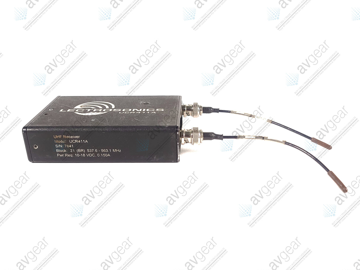 Lectrosonics UCR411A UHF Receiver Block 21 (537-563MHz)