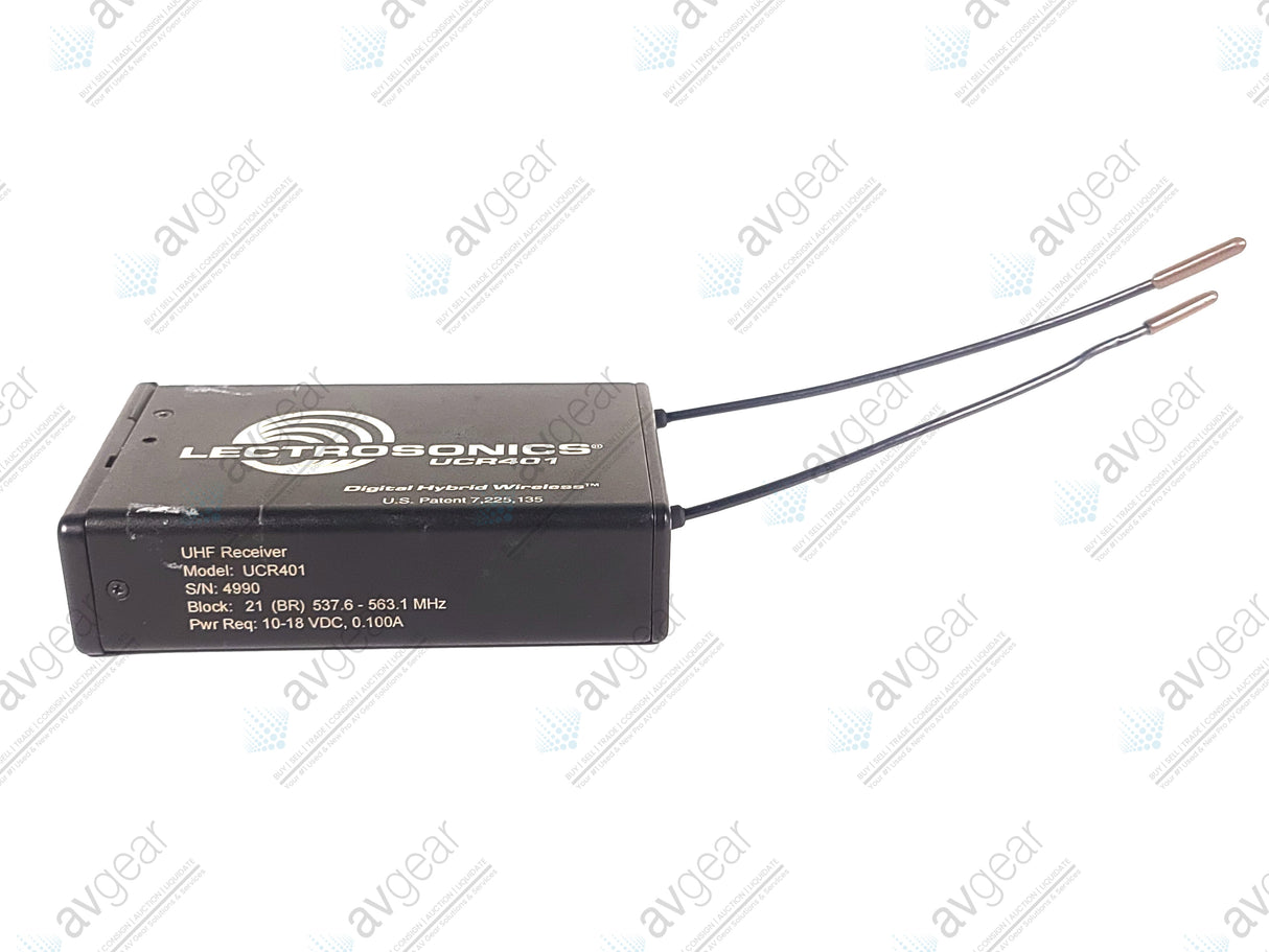 Lectrosonics UCR401 Digital Hybrid Wireless Receiver Block 21 (537-563MHz)
