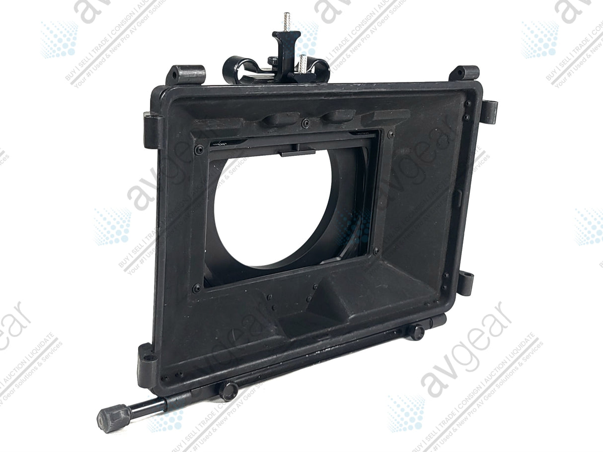 Chrosziel SD 412 Matte Box 110MM Outer Ring, Filter Trays & Rail Mount (Missing Flag)