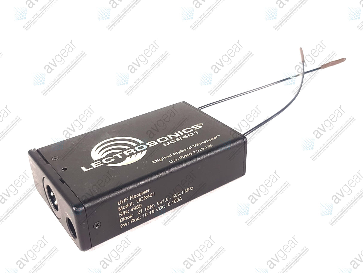 Lectrosonics UCR401 Digital Hybrid Wireless Receiver Block 21 (537-563MHz)