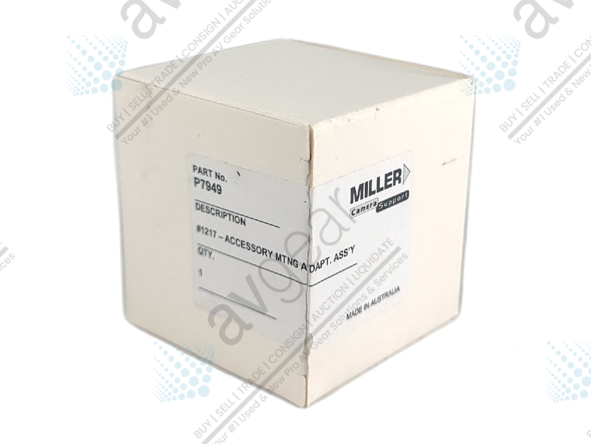 Miller 1219 & 1217 Arrow Accessory Mounting Bracket and Adaptor for Arrow Fluid Heads