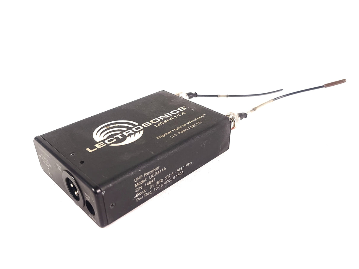 Lectrosonic UCR411A Digital Hybrid Wireless Receiver Block 21 (537-563MHz)