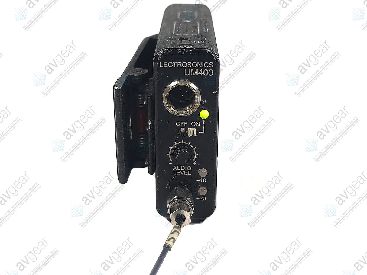 Lectrosonics UM400 Block 22 Belt Pack Transmitter (563-588MHz)
