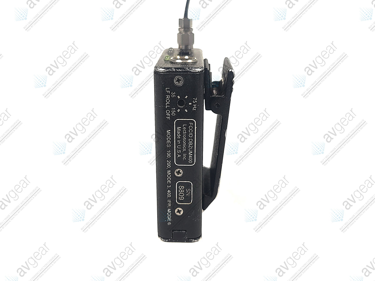 Lectrosonics UM400 Block 22 Belt Pack Transmitter (563-588MHz)