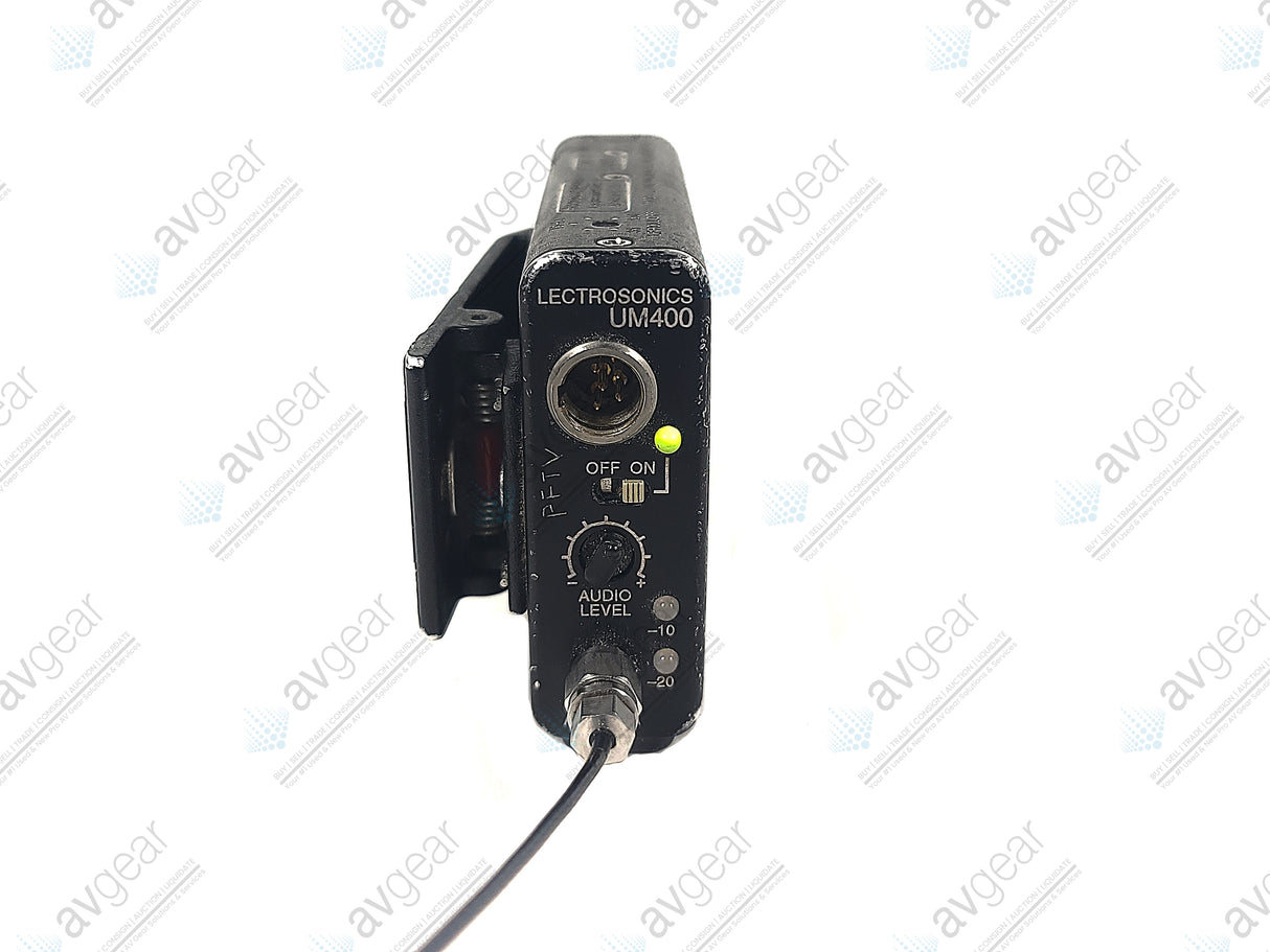 Lectrosonics UM400 Block 22 Belt Pack Transmitter (563-588MHz)