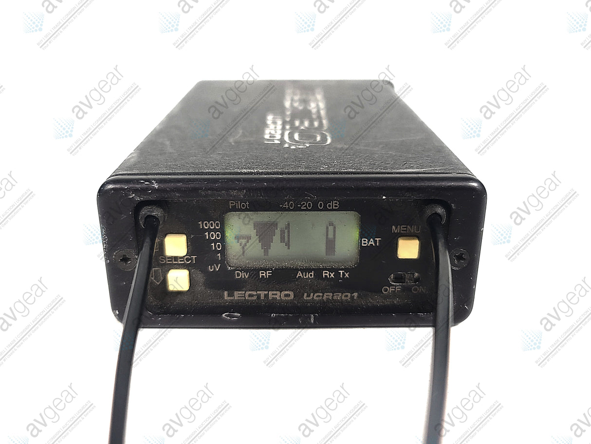 Lectrosonics UCR201 UHF Receiver Block 22 (563-588MHz)