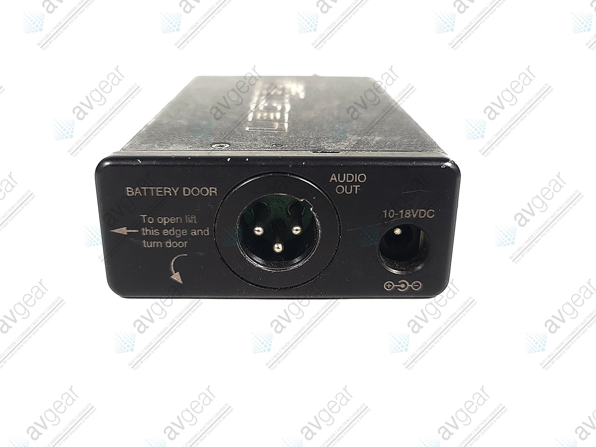 Lectrosonics UCR201 UHF Receiver Block 22 (563-588MHz)